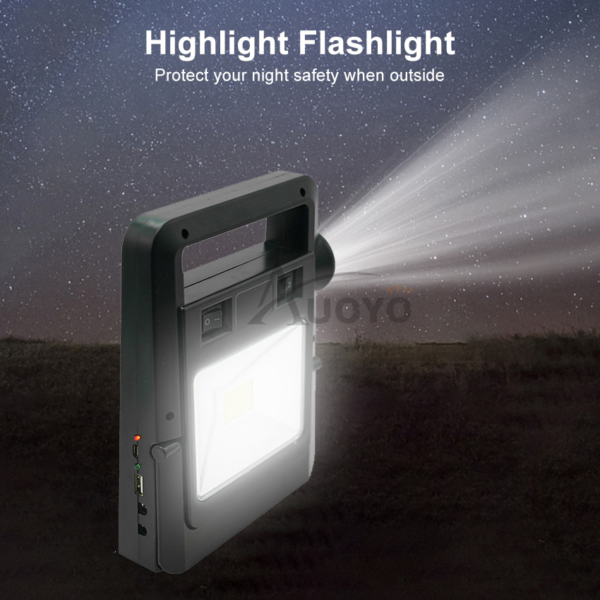 Auoyo Portable Solar Panel Light Solar_img_6