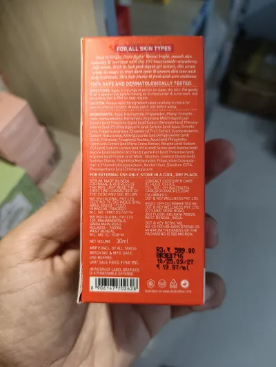 Dot & Key Strawberry Bright 10% Niacinamide Face Serum - 30ml_img_1