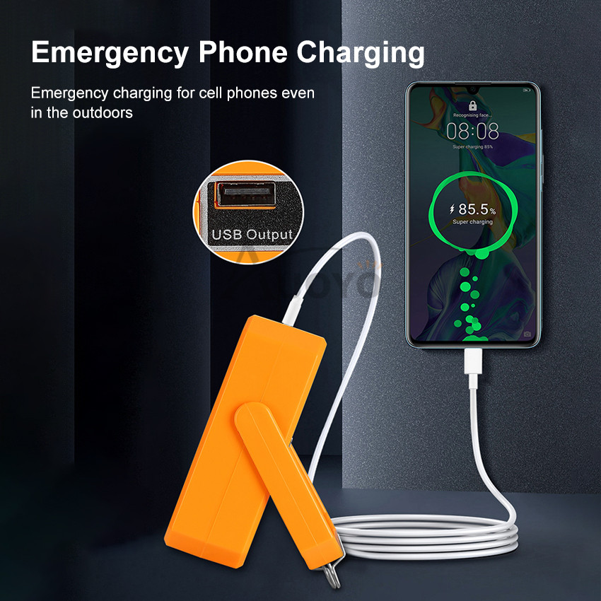 =999
Auoyo LED Solar USB Rechargeable Waterproof Handheld Portable Spotlight_img_5