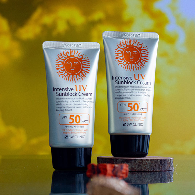 3W Clinic Intensive UV Sunblock Cream SPF50+ Pa+++