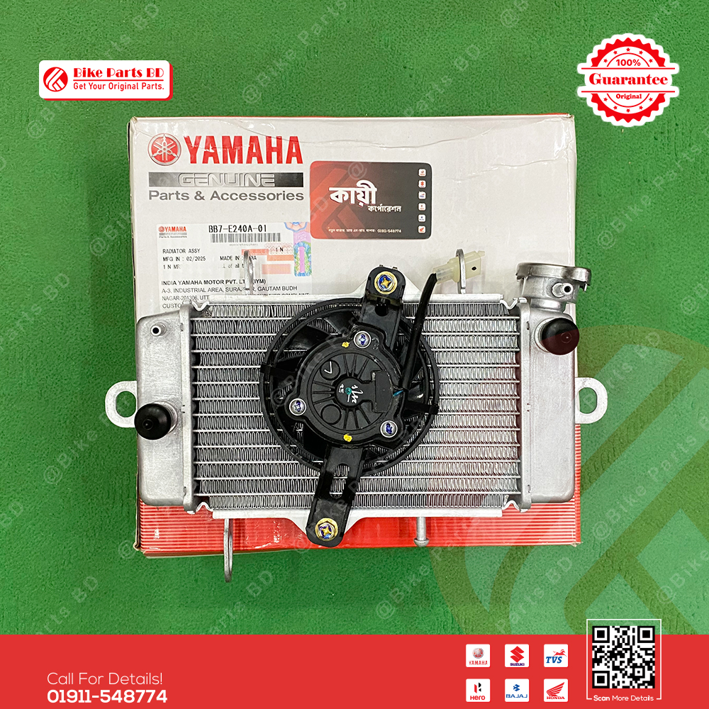 Radiator Assy-BB7E240A01 for Yamaha R15 V2 bike. thumbnail 2