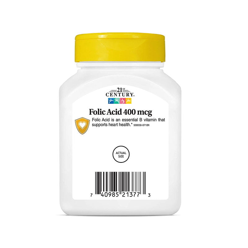 21st Century Folic Acid 400 mcg Tablets,_img_1