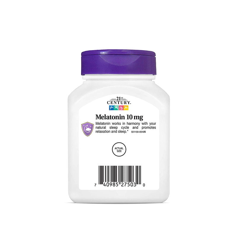21st Century Melatonin Quick Dissolve 10 mg_img_1