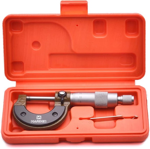 HARDEN Microcaliper Micrometer (0-25mm | 25-50mm), Professional Alloy Steel, Clear & durable; Model: 580832 | 580835_img_5