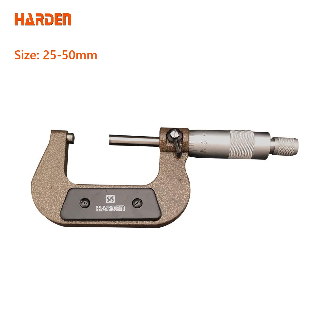 HARDEN Microcaliper Micrometer (0-25mm | 25-50mm), Professional Alloy Steel, Clear & durable; Model: 580832 | 580835_img_2