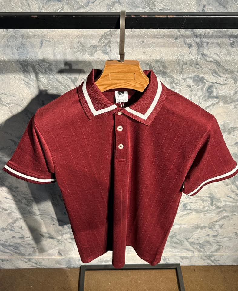 Premium Old Money Polo X Maroon_img_0