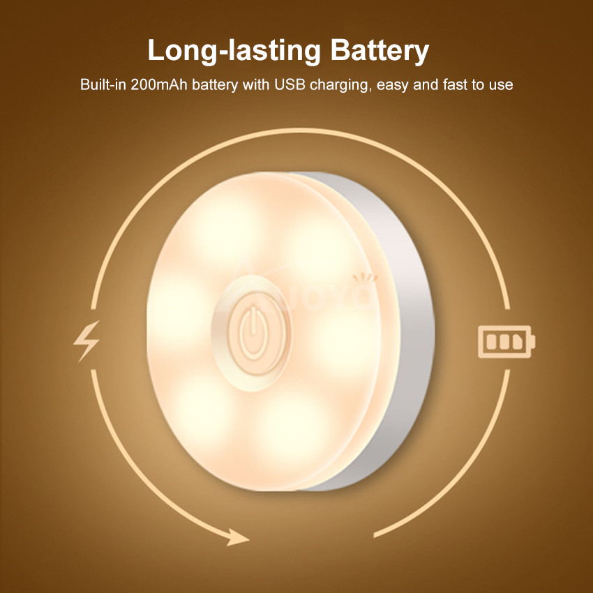 Auoyo LED Night Light Motion-Sensing Lamp Portable Night Lamp_img_4