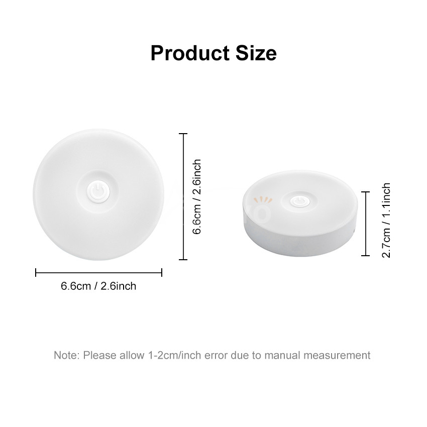 Auoyo LED Night Light Motion-Sensing Lamp Portable Night Lamp_img_2