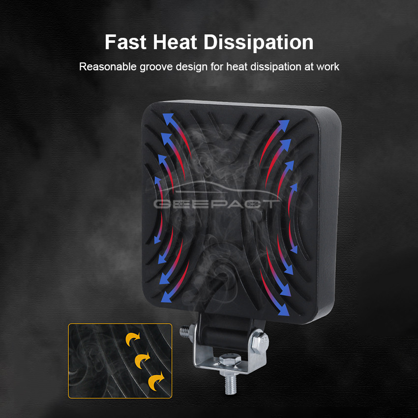 Geepact 45 LED Spotlight Headlight for Car/ Boat /Truck/ Motorcycle/ Construction_img_3