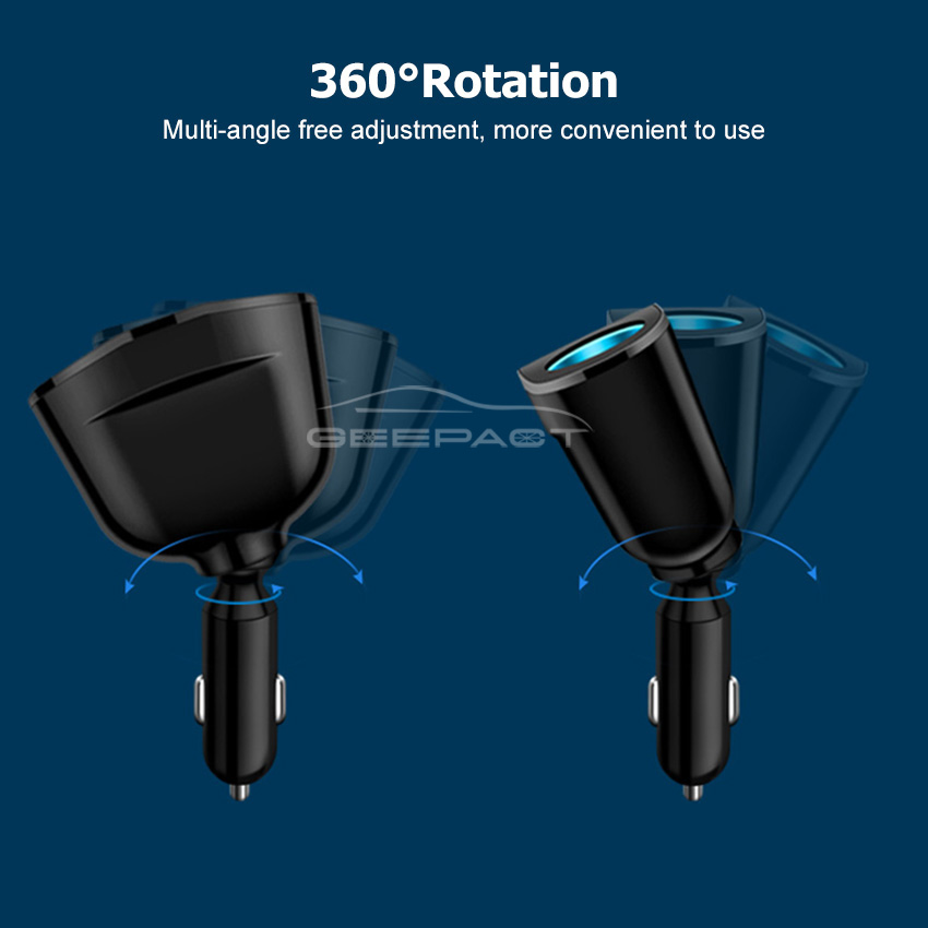 Geepact Car Charger Quick Charge3.0_img_4