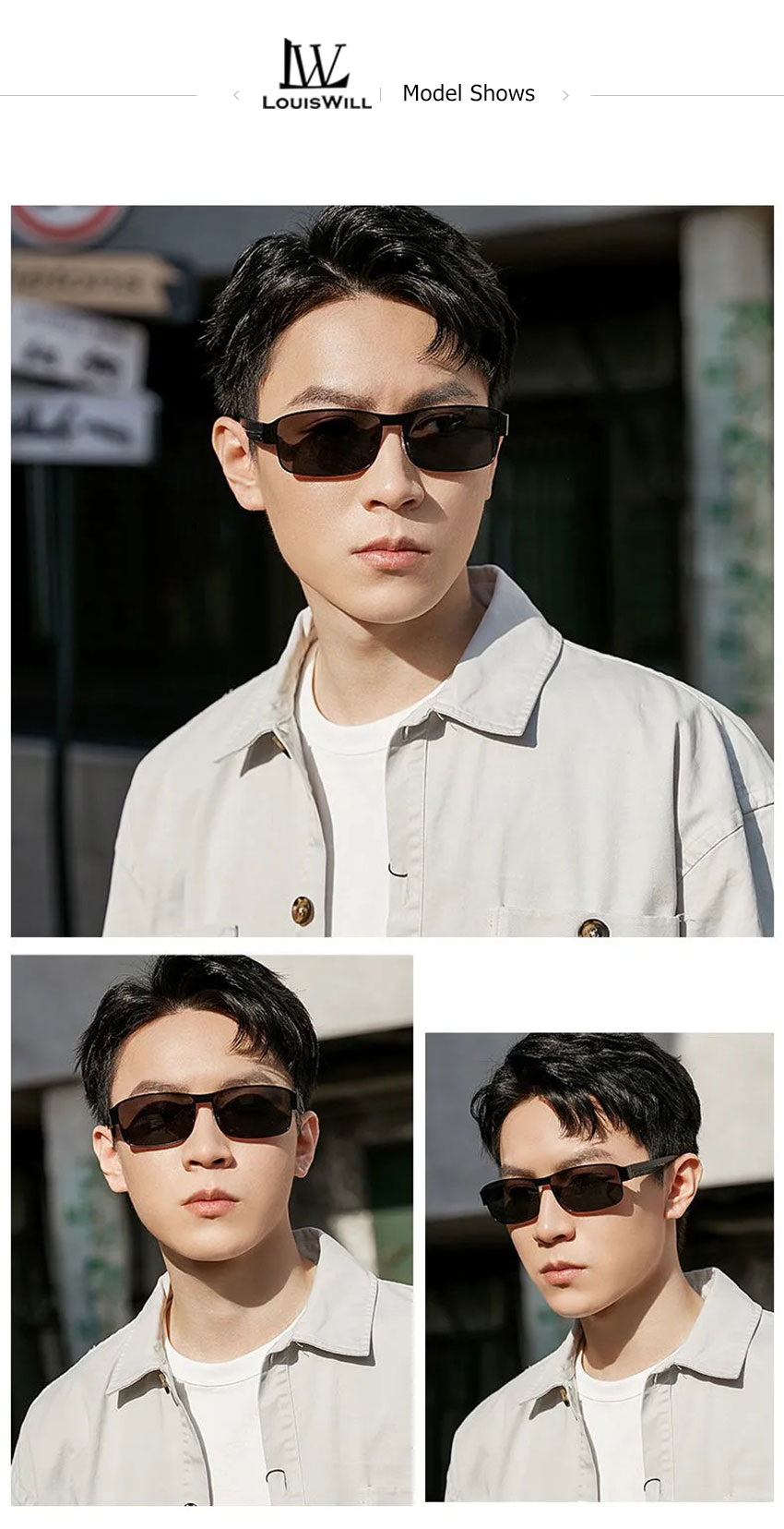 LouisWill Men Glasses Outdoor Sports Glasses_img_8