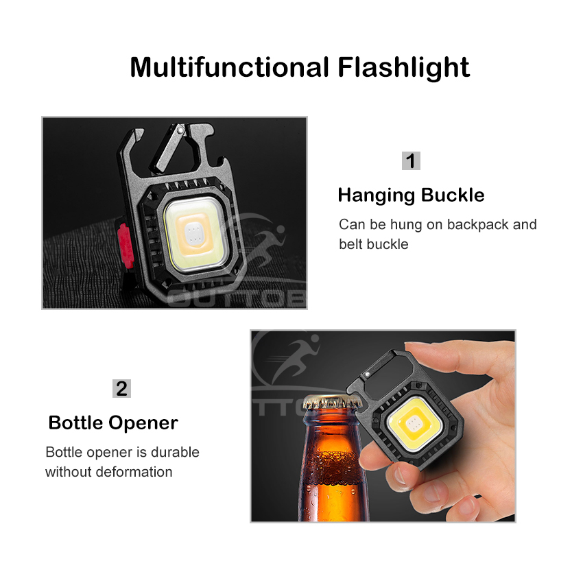 ð°â
Outtobe USB Charging Emergency Portable COB Mini Flashlight_img_4