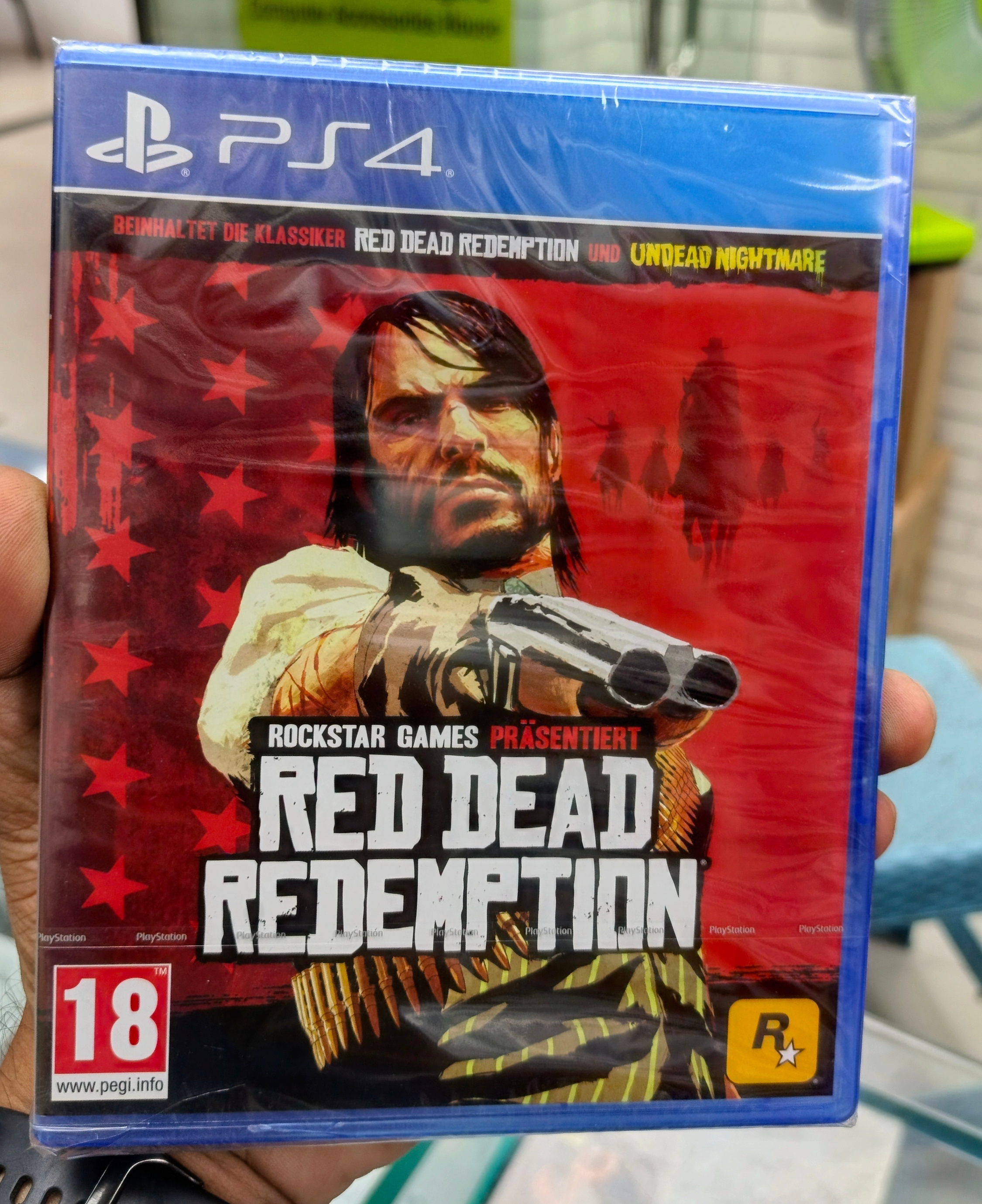 Red Dead Redemption ps4 game cd_img_0