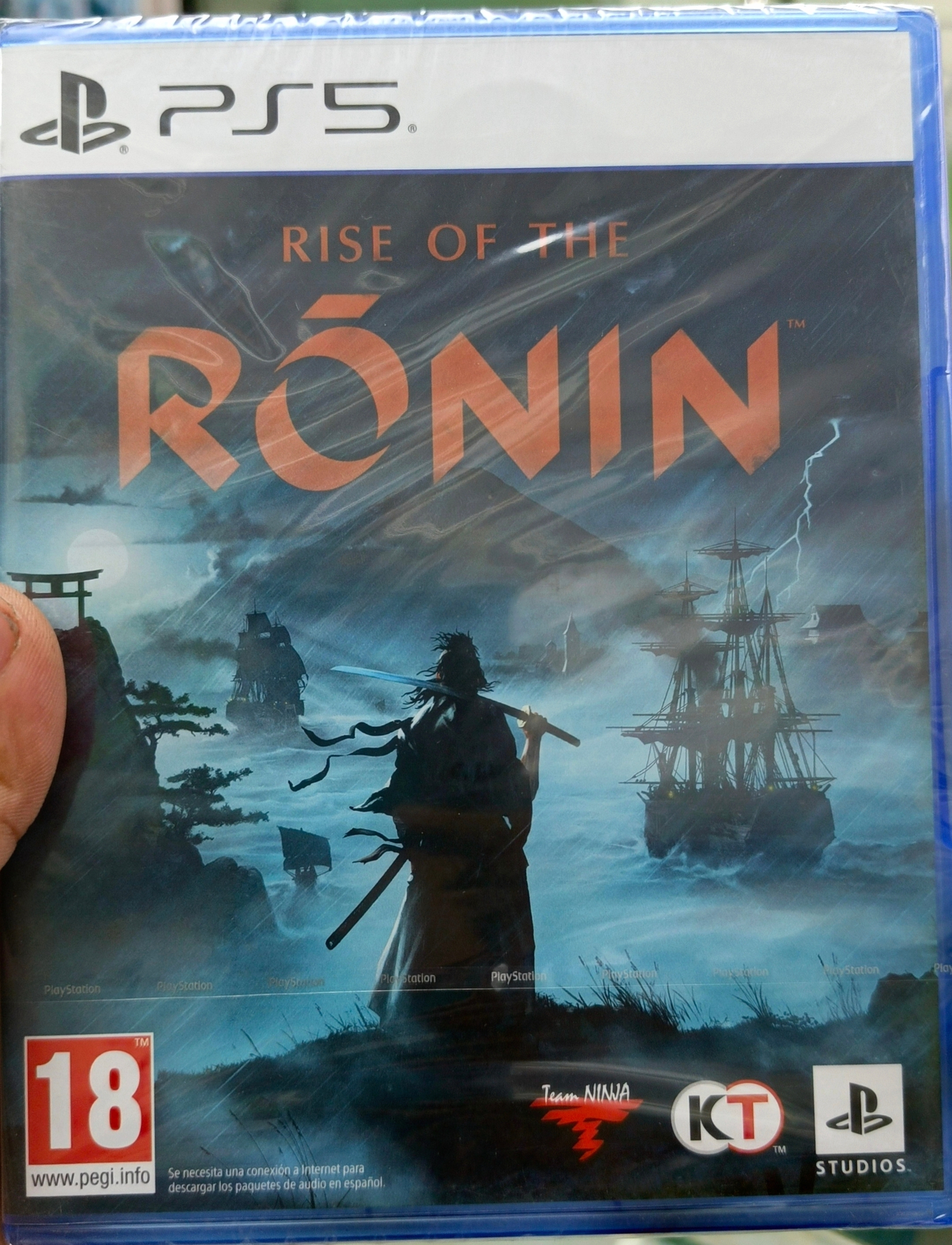 Rise of the ronin ps5 game cd_img_0