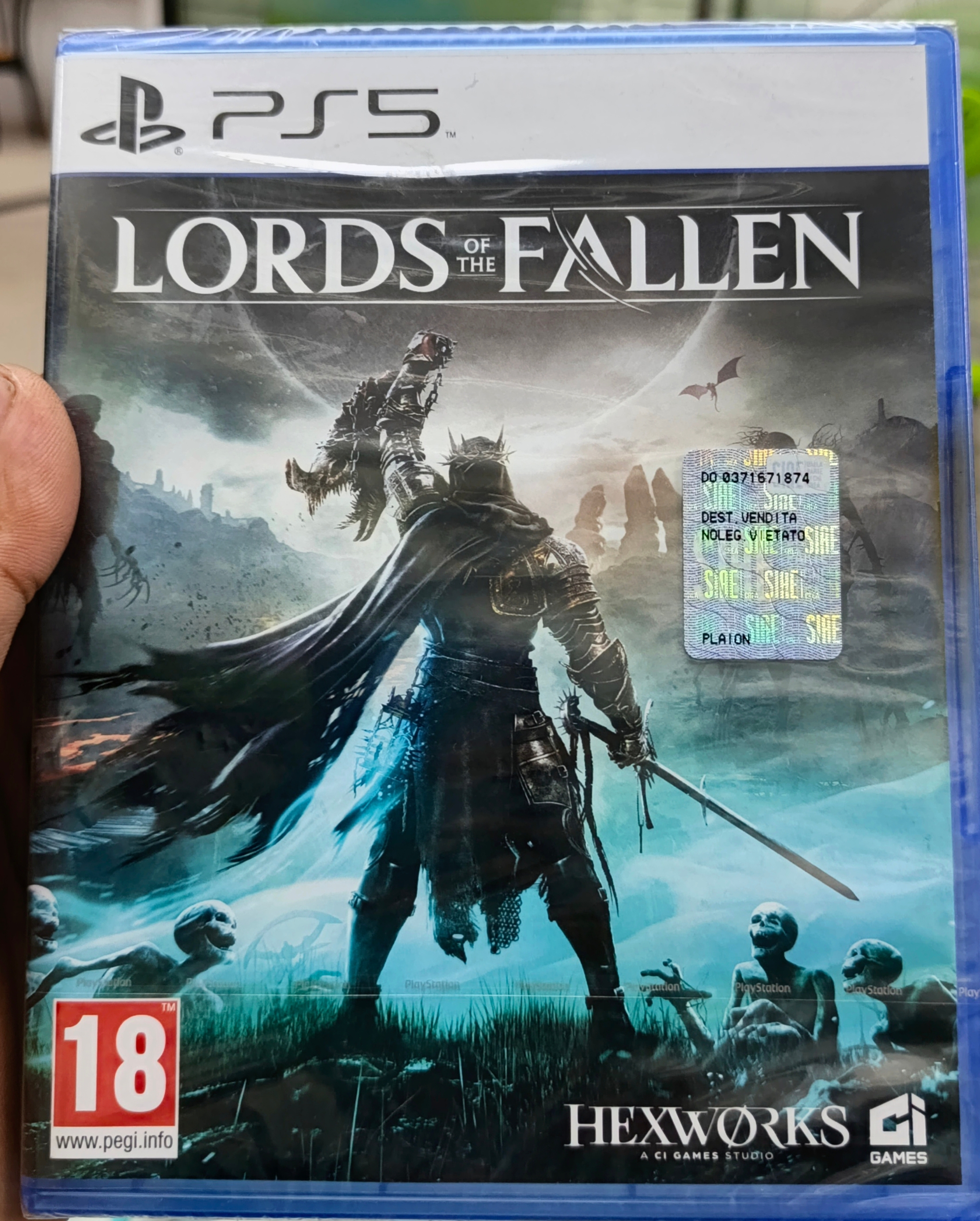Lord of the fallen ps5 game cd_img_0