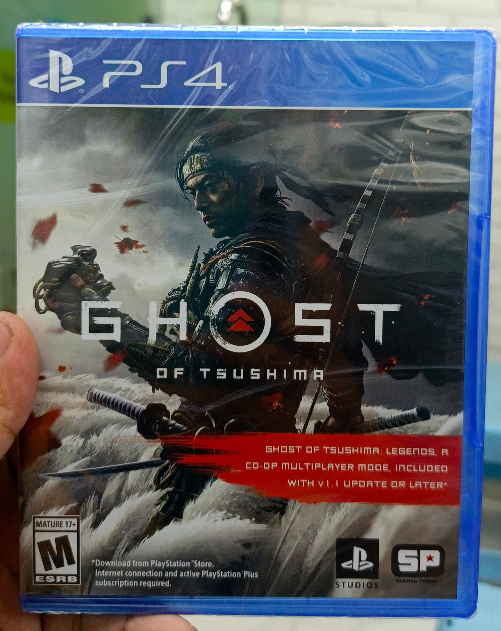 Ghost of tsushima ps4 game cd_img_0
