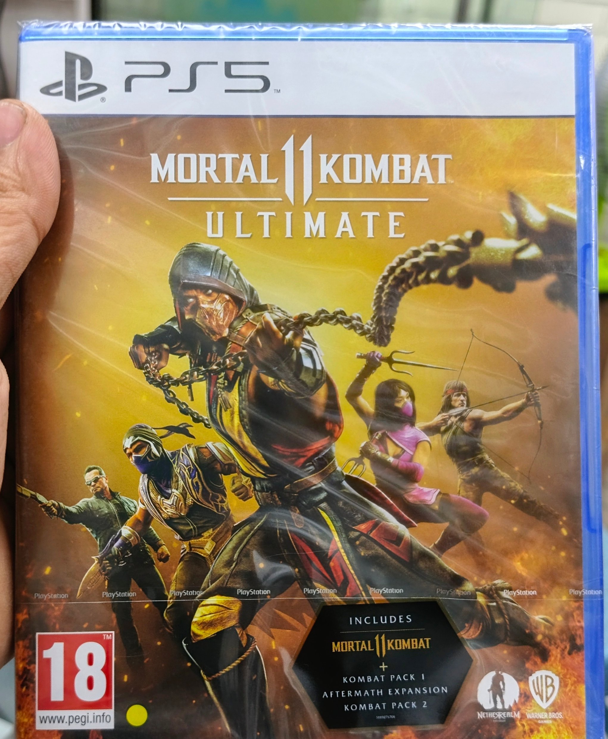 Mortal kombat 11 ultimate ps5 game cd_img_0
