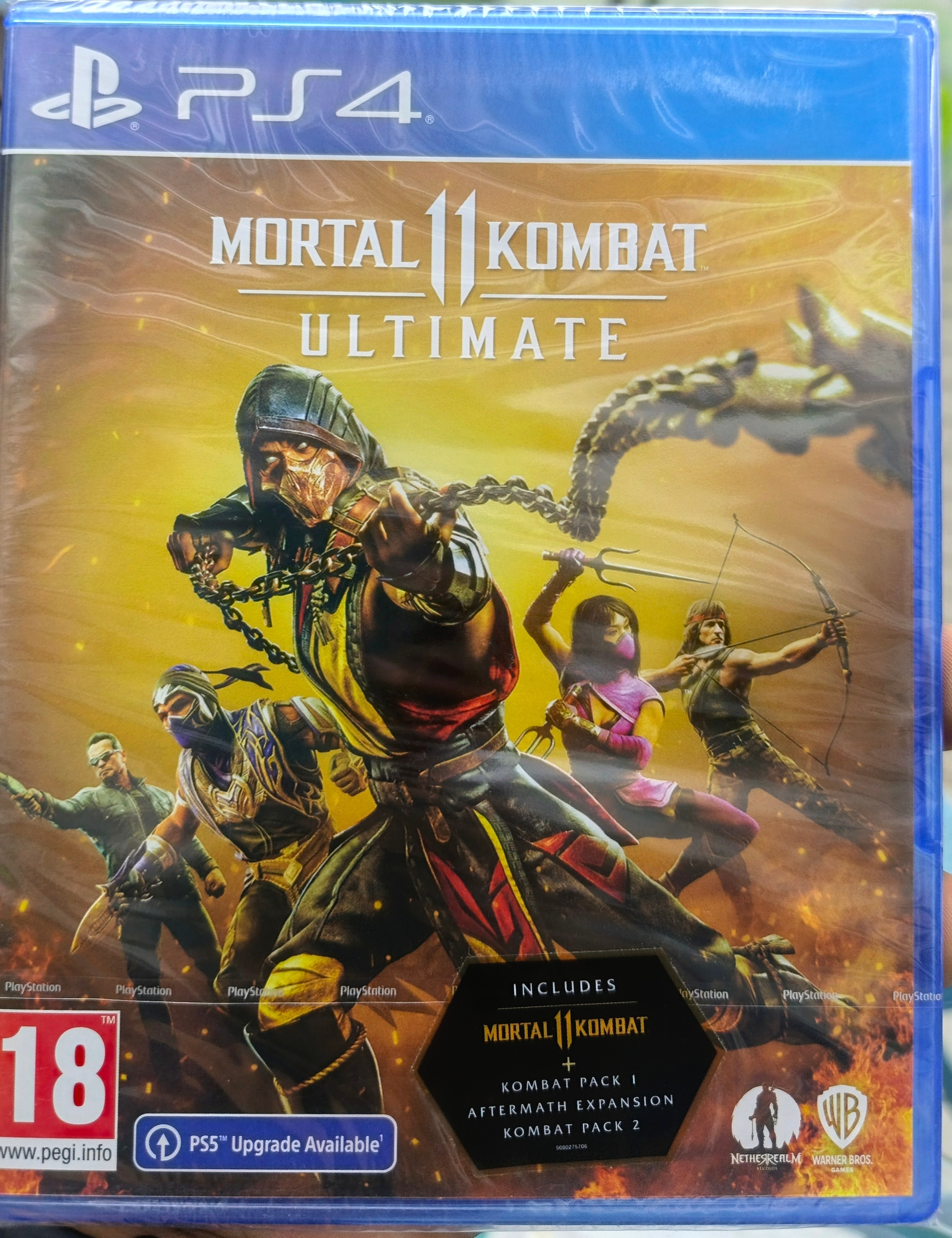 Mortal kombat 11 ultimate ps4 game cd_img_0