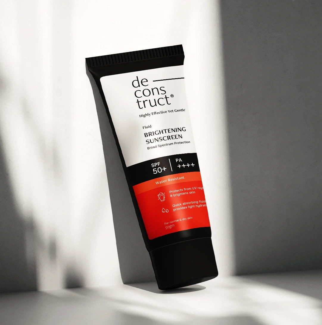 Fluid Brightening Sunscreen For Dry Skin - SPF 50+ | 8 Hours Long Lasting Sunscreen 50gm_img_0