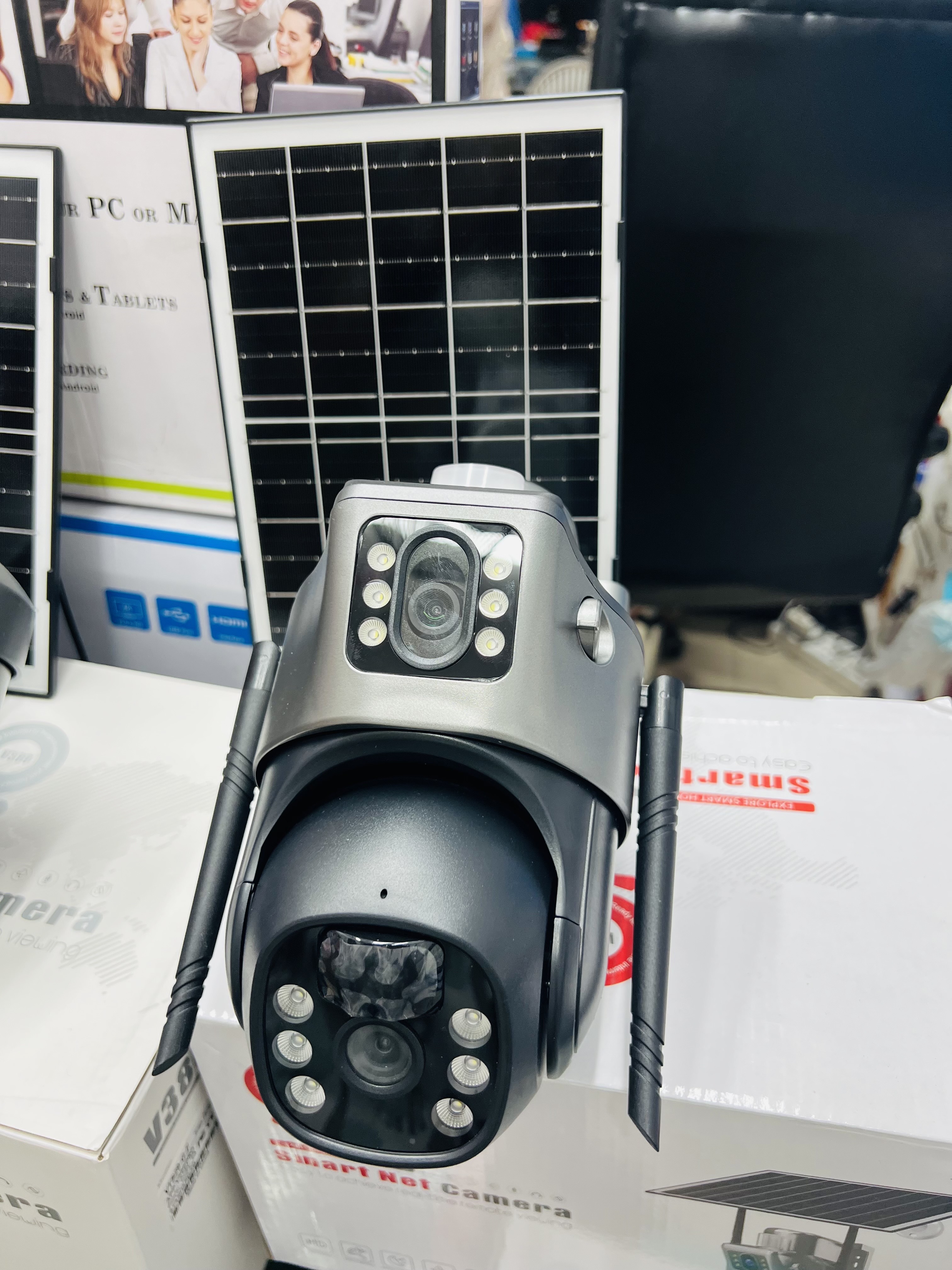 New Vision VTS-03 2-Lanc Solar Security Camera | NeW iT PoWeR