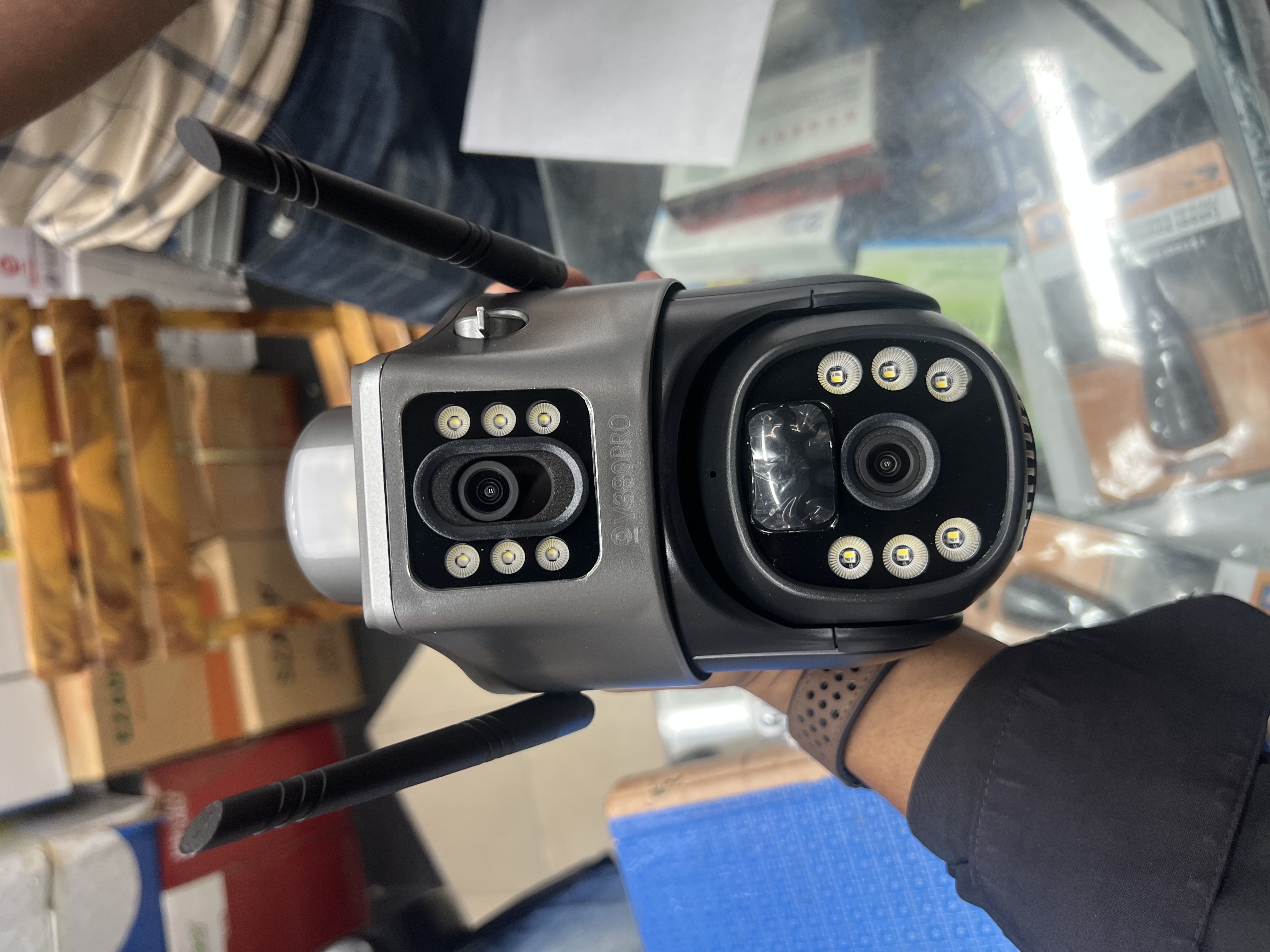 New Vision VTS-03 2-Lanc Solar Security Camera | NeW iT PoWeR