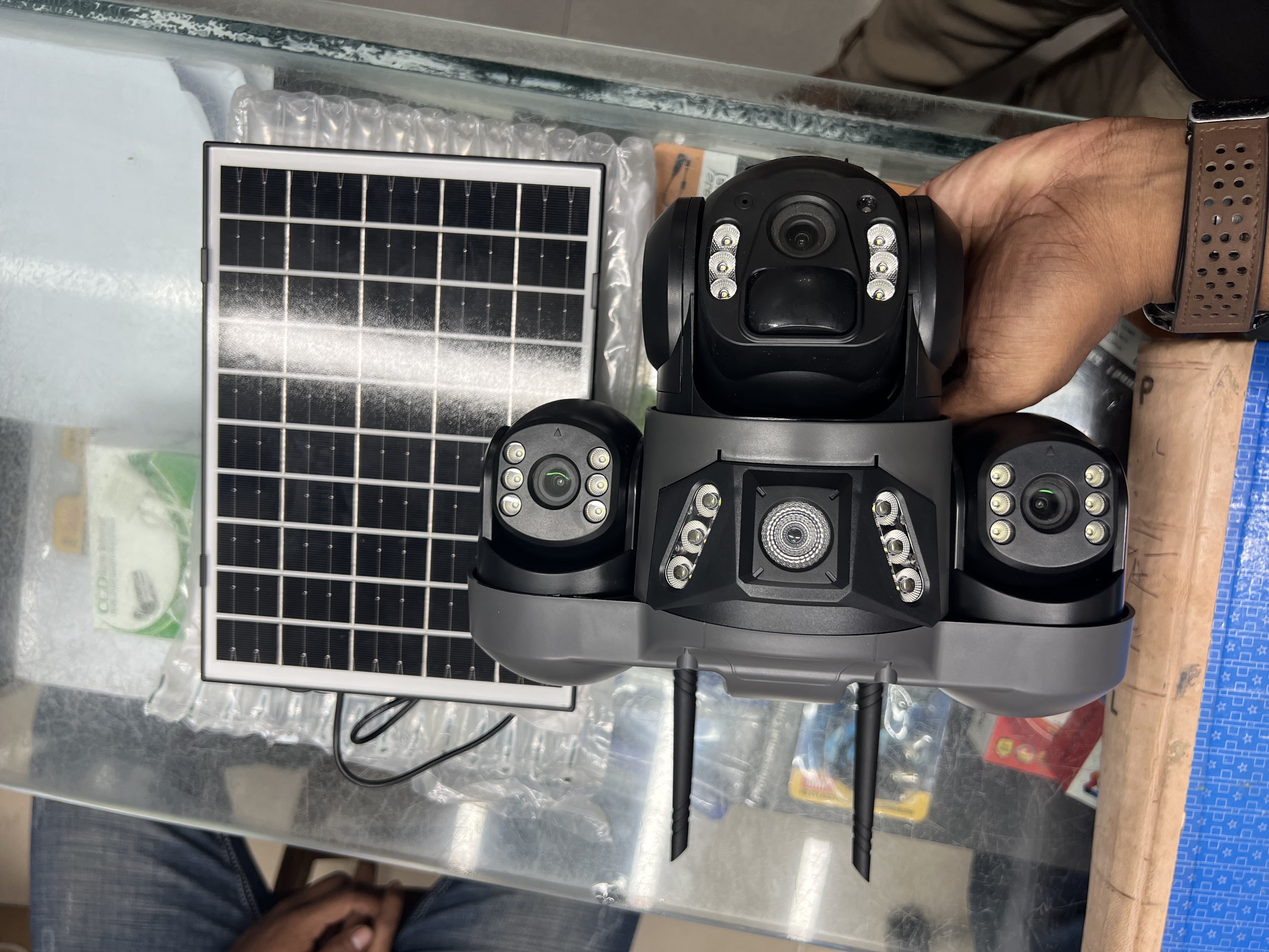 New Vision VTS-29 3-Lans Solar Security Camera | NeW iT PoWeR