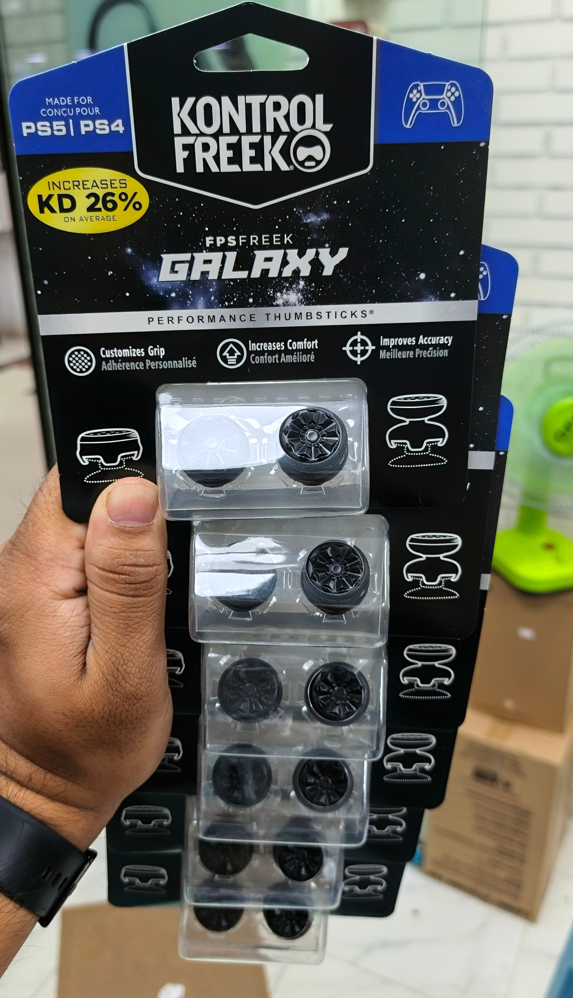 Kontrolfreek galaxy black thumbsticks_img_0