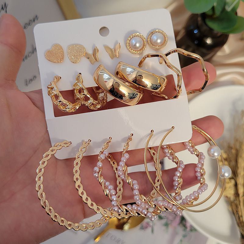 9 Pair Earring 🌸
