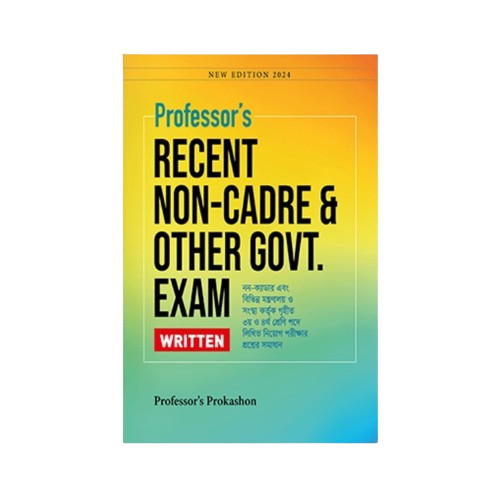 Recent Non-Cadre and other Govt. Exam