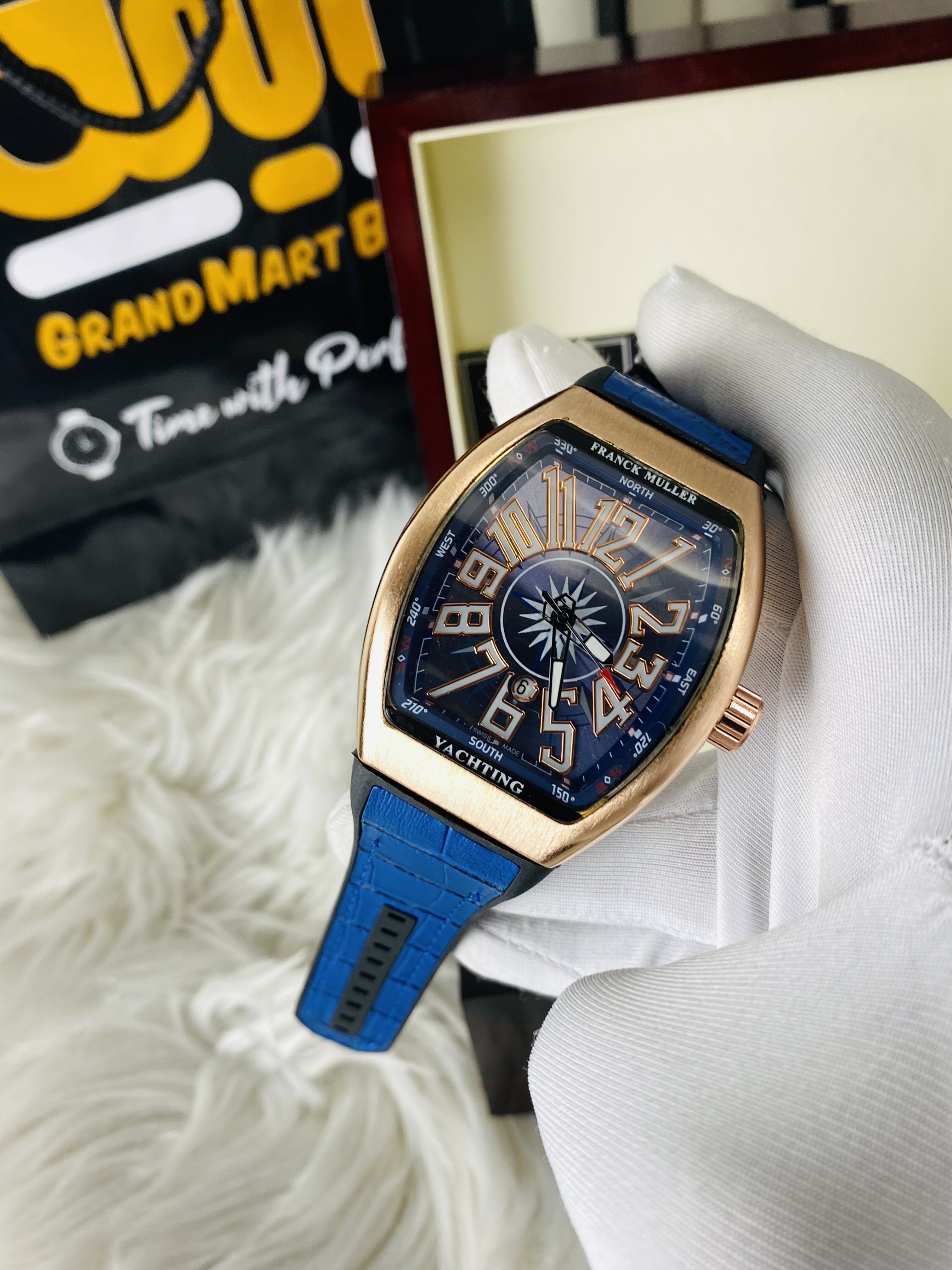 Franck Muller  || Blue Strap