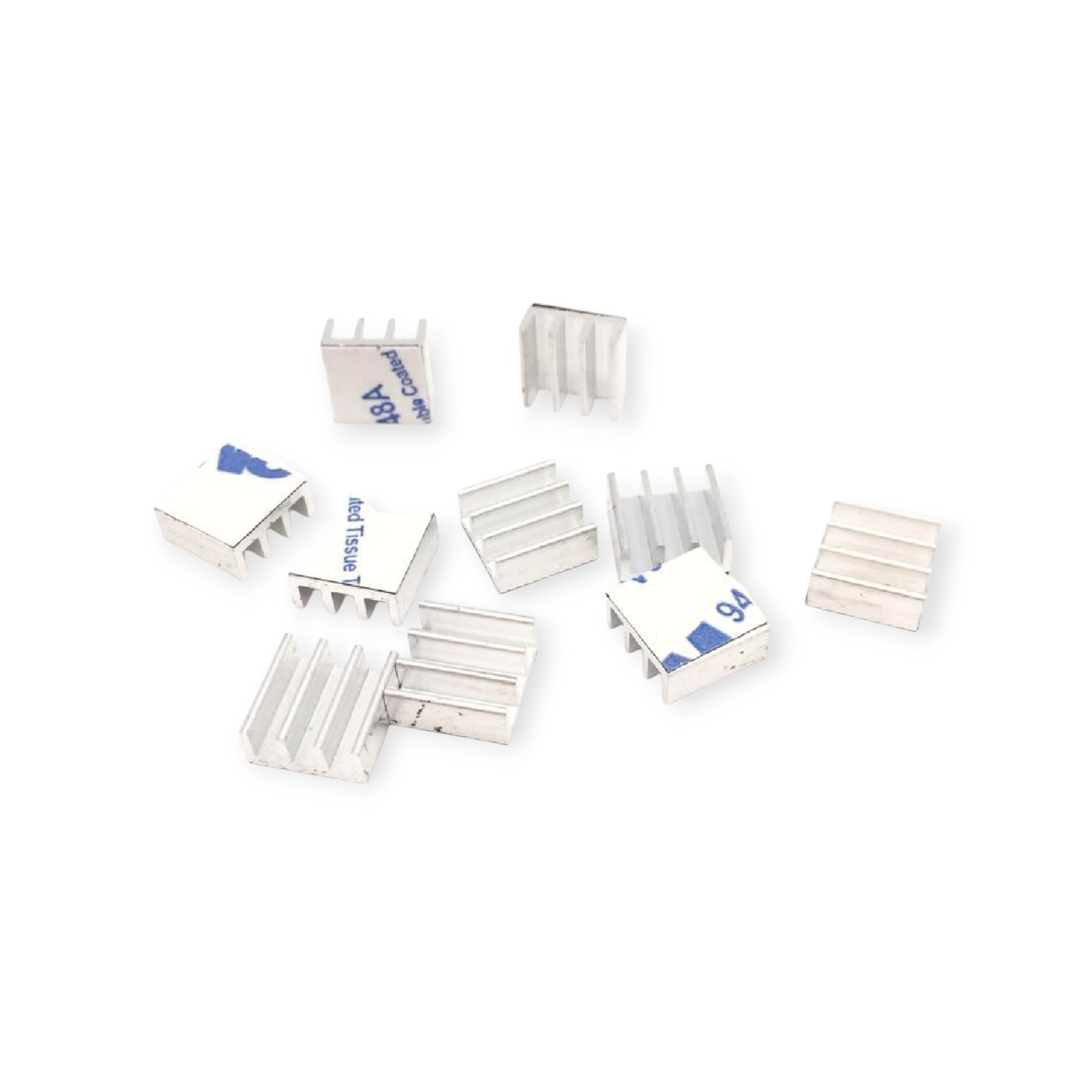 2pcs Mini Aluminum Heatsink – 11×11×5mm | Radiator Cooler for Chipset, IC & MOSFET | Compact Heat Dissipation Pads_img_2