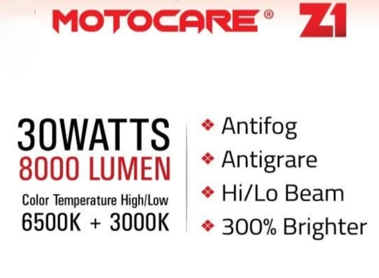 Motocare Z1 Fog Light for Motorcycles - Powerful Dual Color LED in Bangladesh_img_3