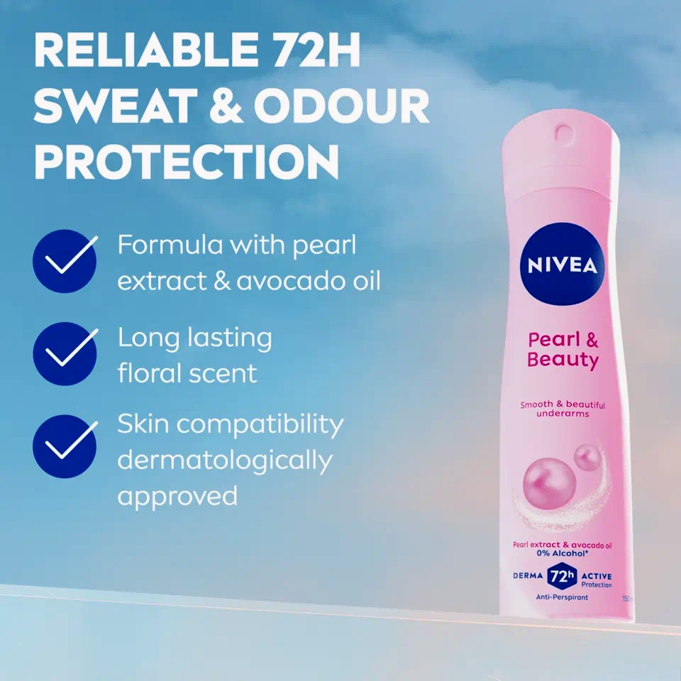 Nivea Pearl & Beauty Anti-Perspirant Deodorant.150ml_img_2