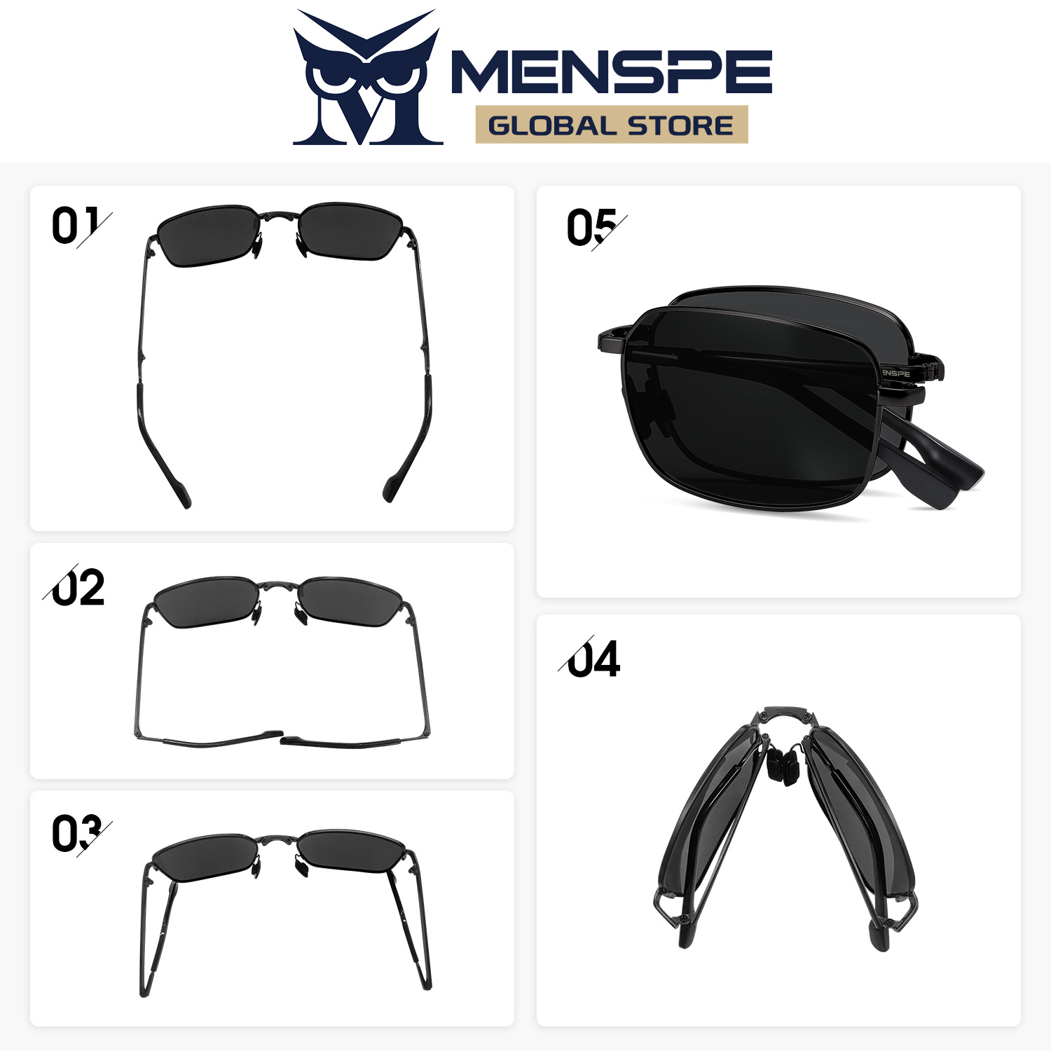MENSPE Photochromic Sunglasses