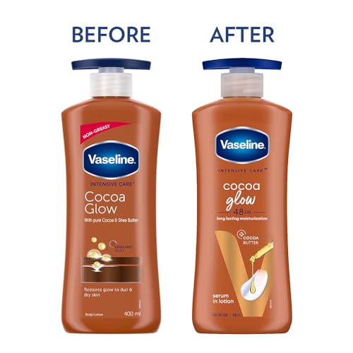 Vaseline Intensive Care Cocoa Glow Body Lotion – 400ml_img_1