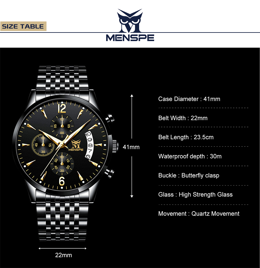 🔰✅MENSPE Men's Quartz Watch_img_9