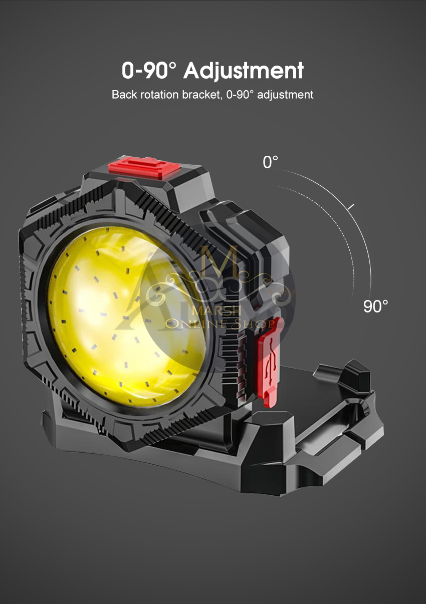 🔰✅Auoyo 3 in 1 COB Watch Shaped Rechargeable LED Lamp_img_6