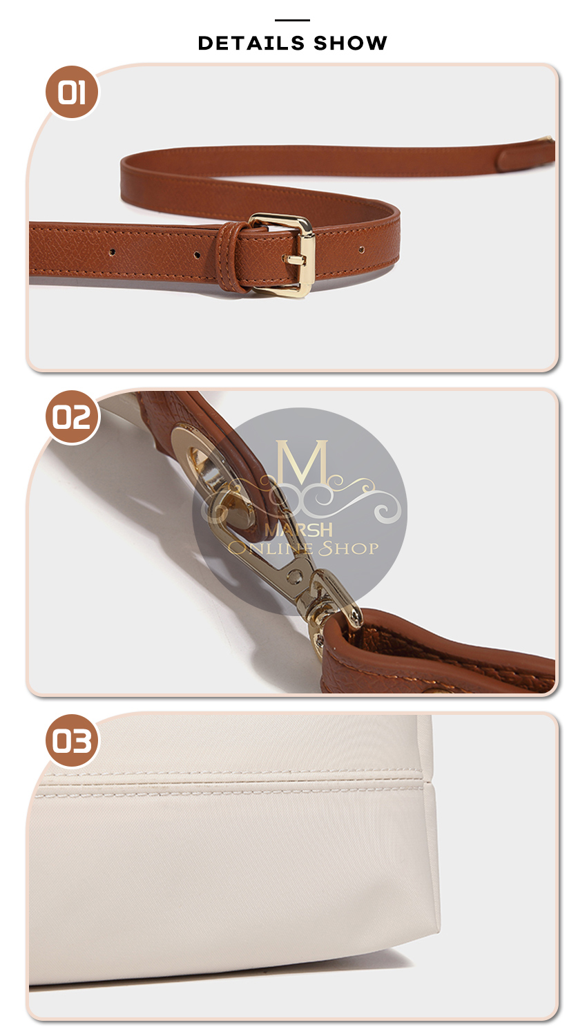 MATEYOYO Women Handbag Korean Sling_img_10