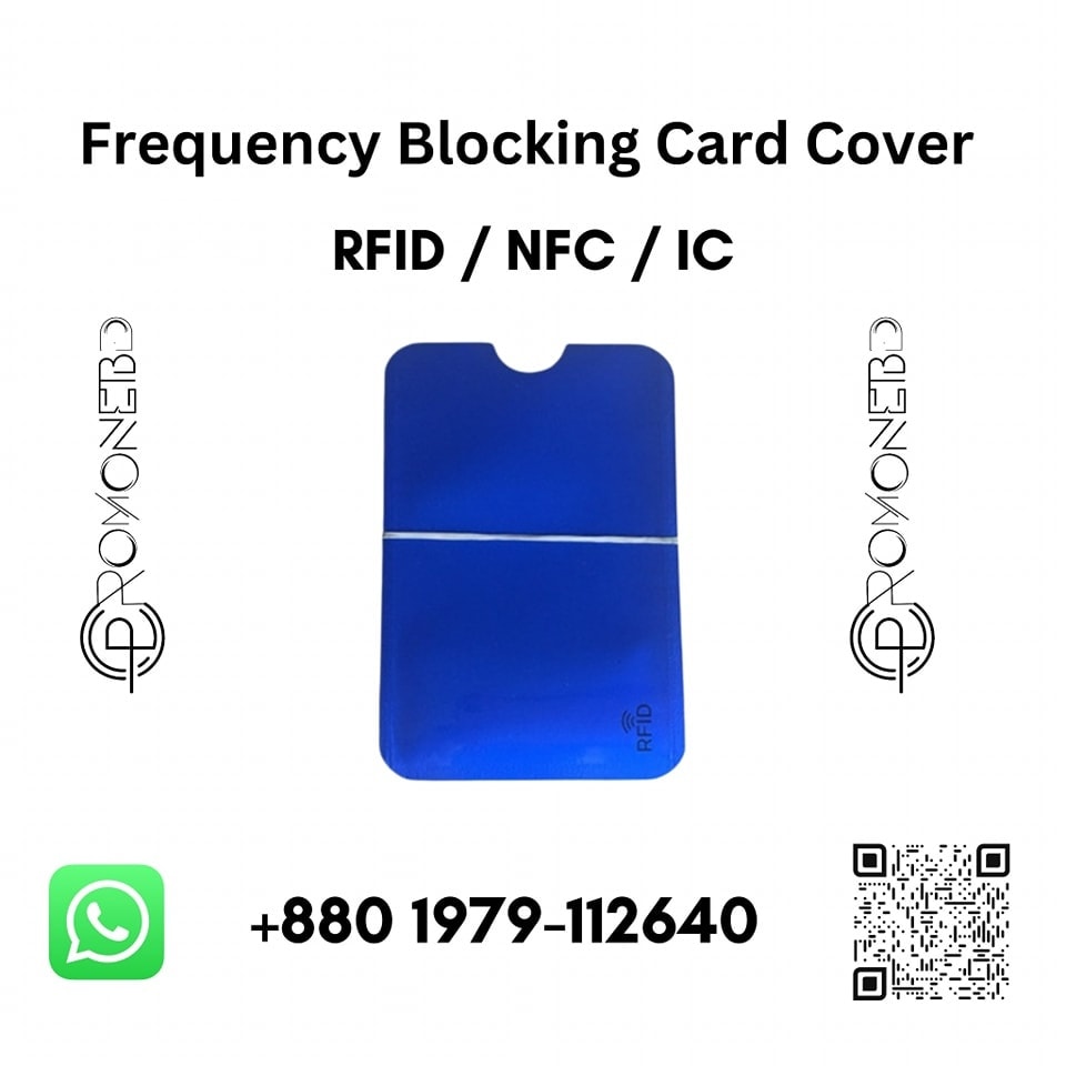 Frequency Blocking Card Cover - RFID / NFc/ Credit Card Blocking Card_img_2
