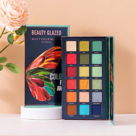 Beauty Glazed Color Flame (Green)