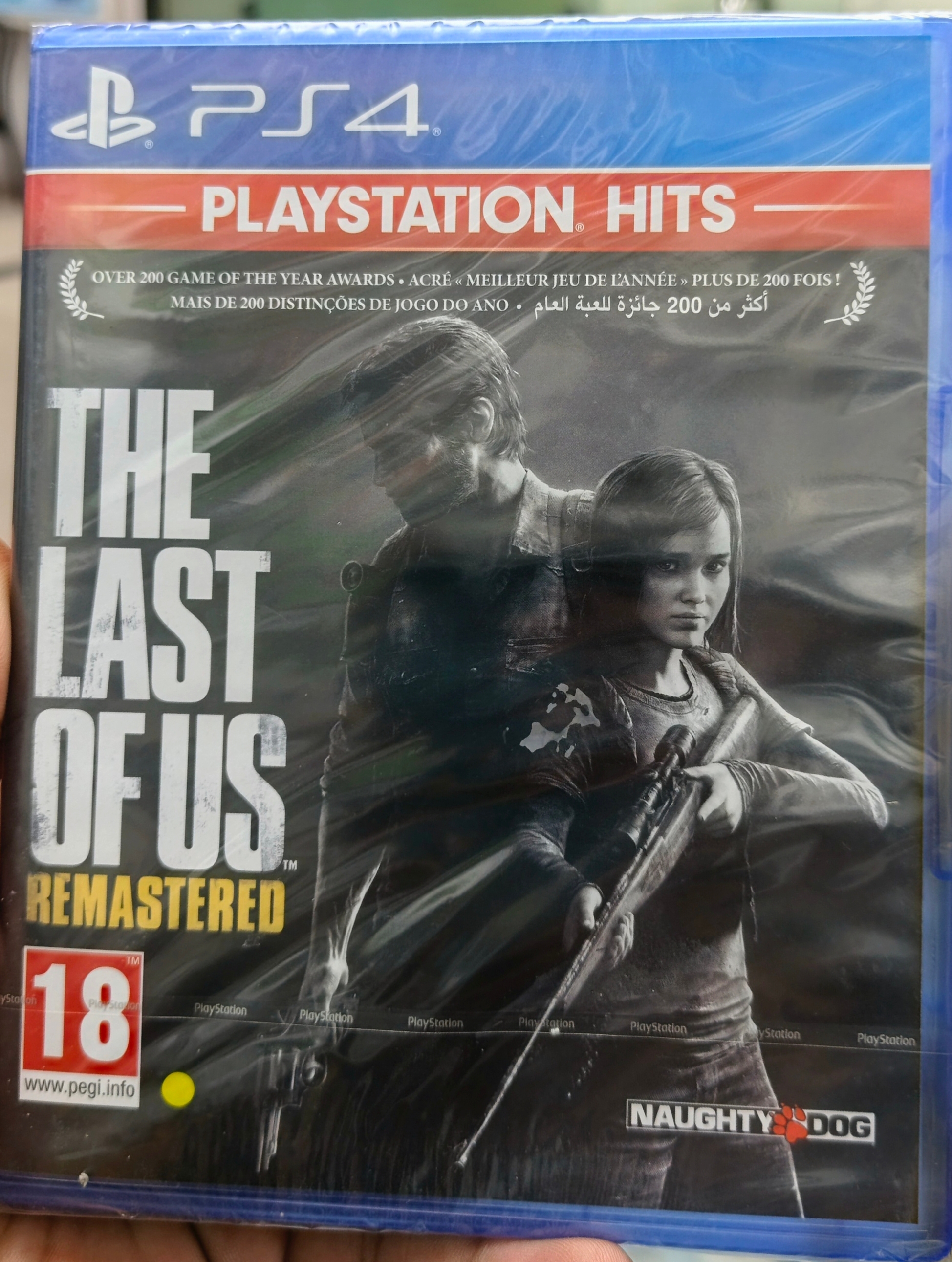 Last of us part 1 remastered ps4 game cd_img_0