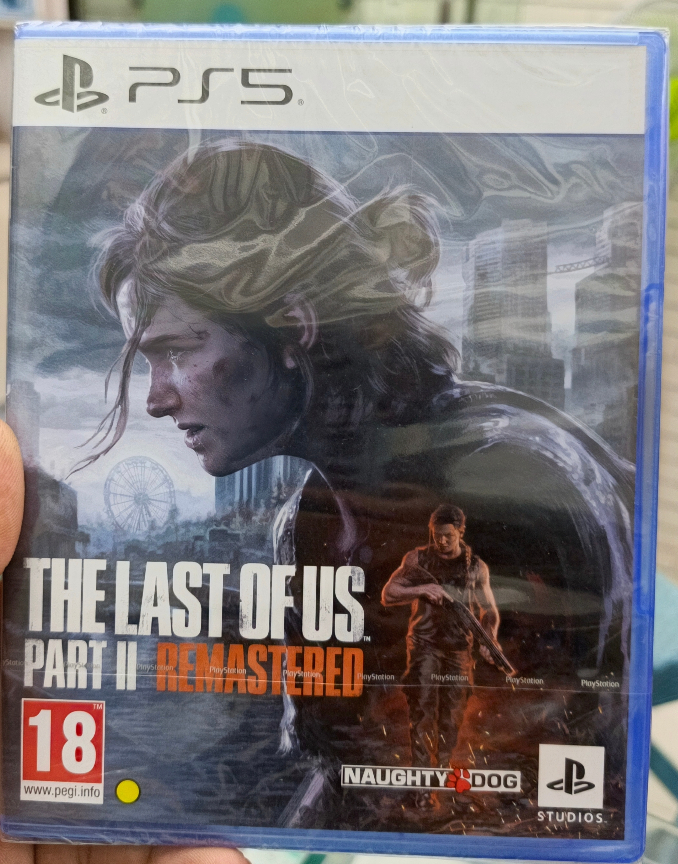 The Last of Us Part II Remastered ps5 game cd_img_0