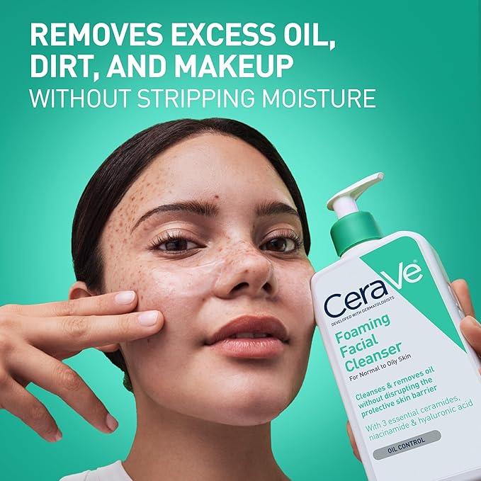 Cerave Foaming Cleanser For Normal To Oily Skin (236ml)_img_3