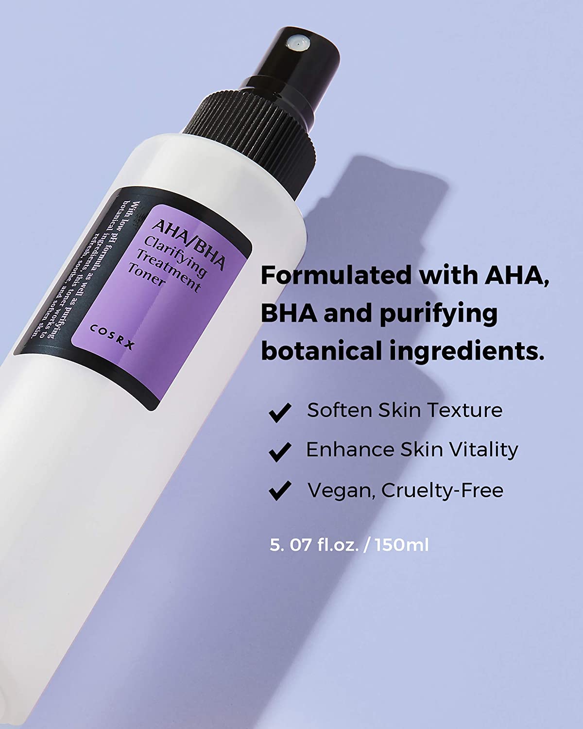 COSRX AHA/BHA Clarifying Treatment Toner 150ml_img_1