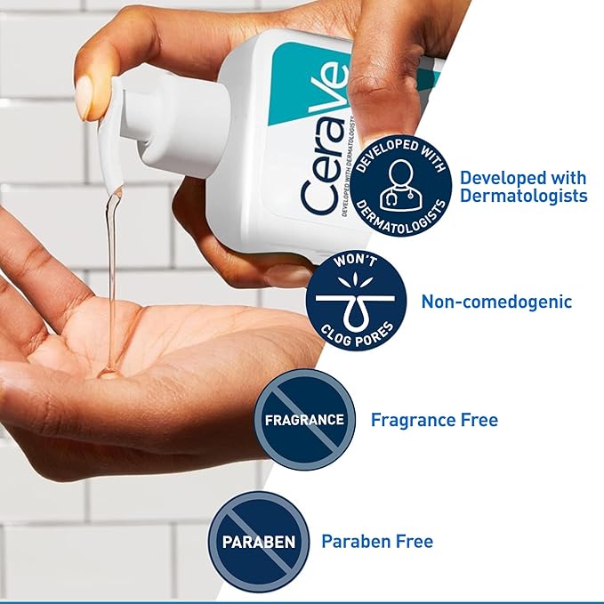 CeraVe Blemish Control Cleanser with 2% Salicylic Acid & Niacinamide for Acne Prone Skin (236ml)_img_4