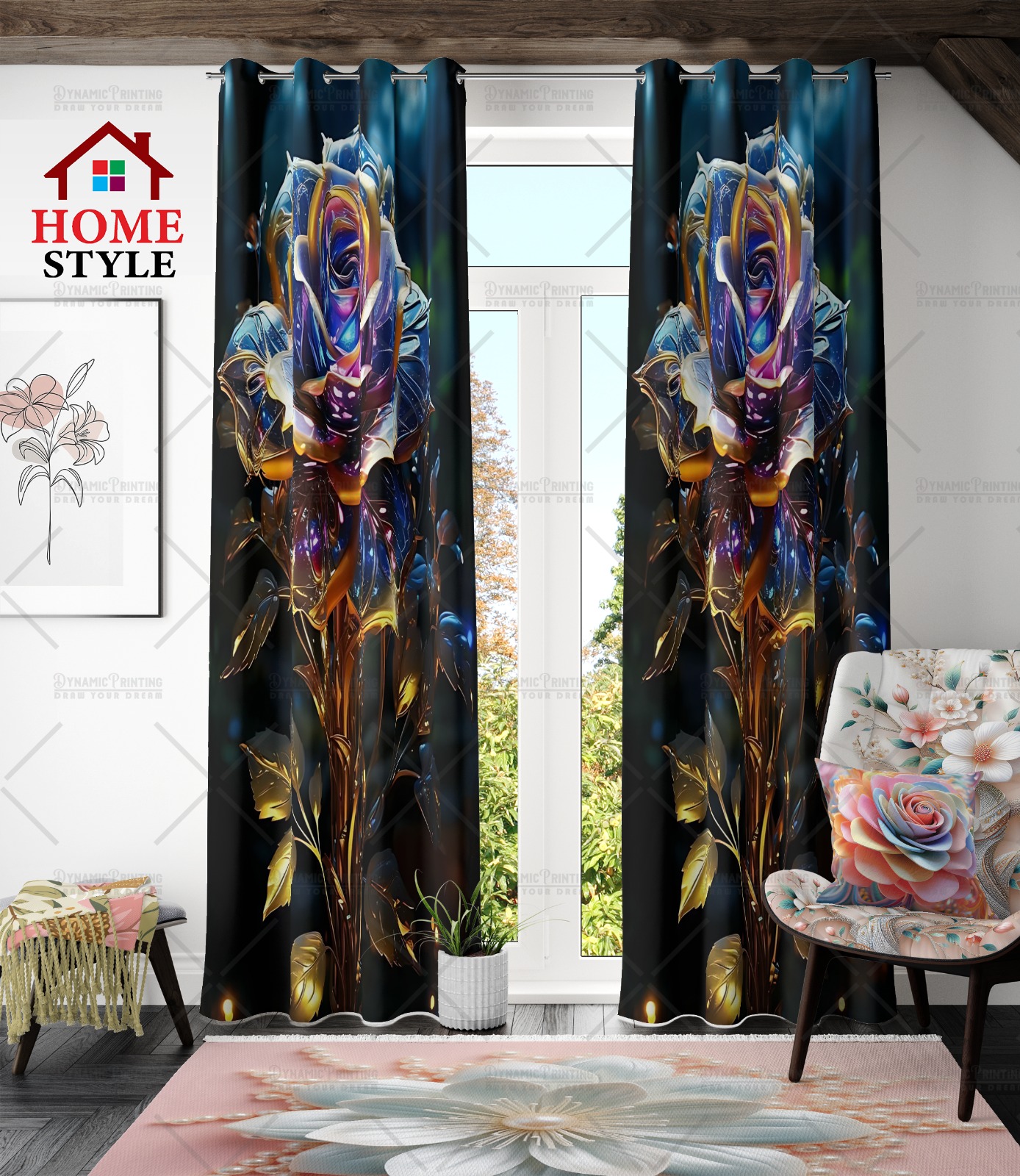 Curtain - চার কুচি