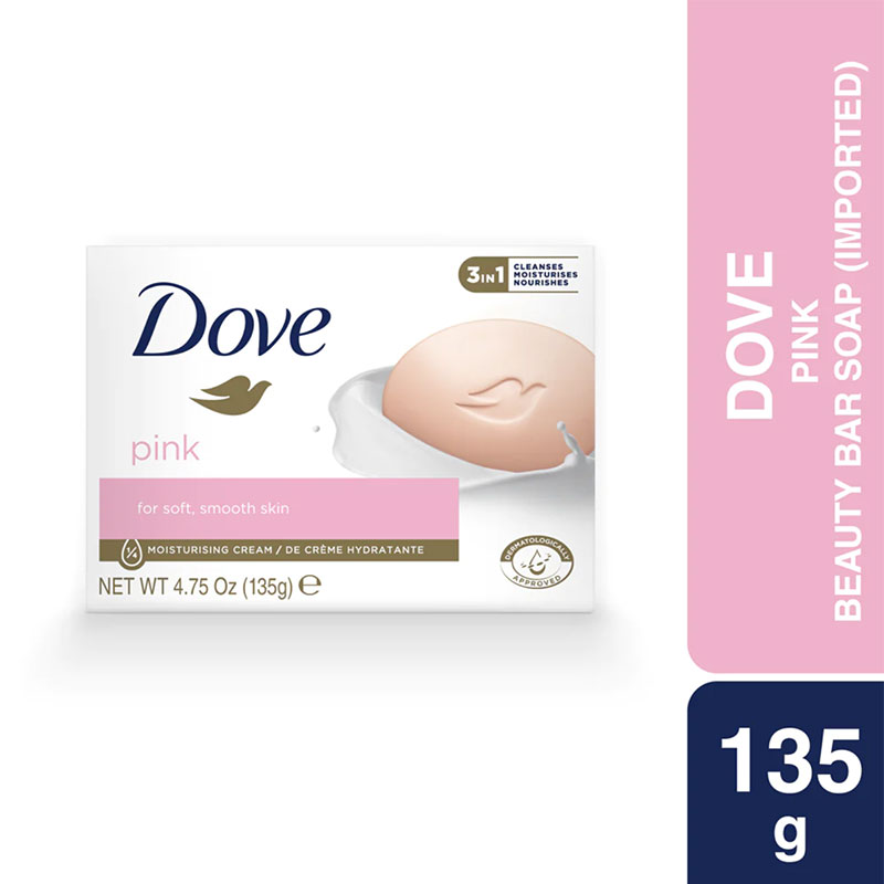 Dove Beauty Bar Soap Pink – 135gm_img_1