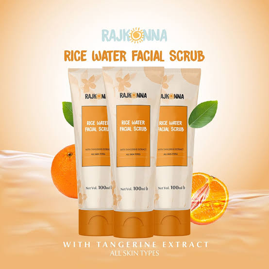 Rajkonna Rice Water Facial Scrub