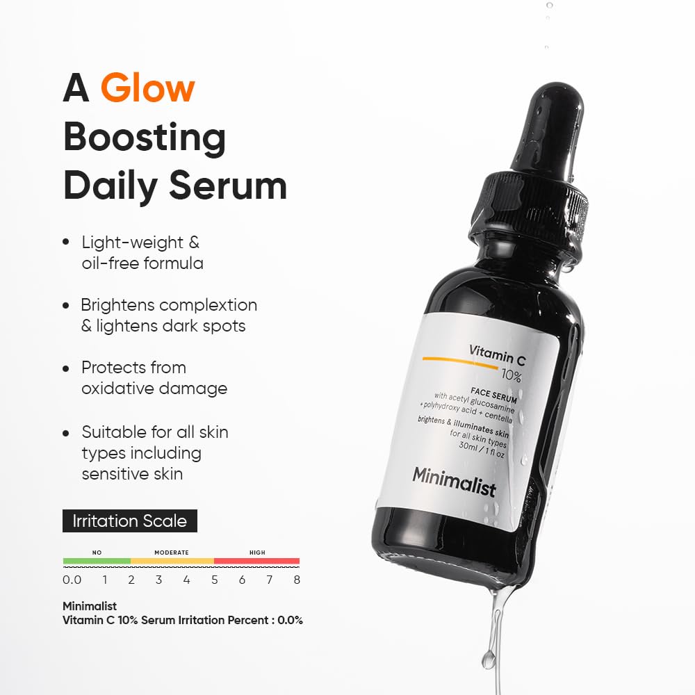 Minimalist Vitamin C 10% Face Serum (30ml) thumbnail 2