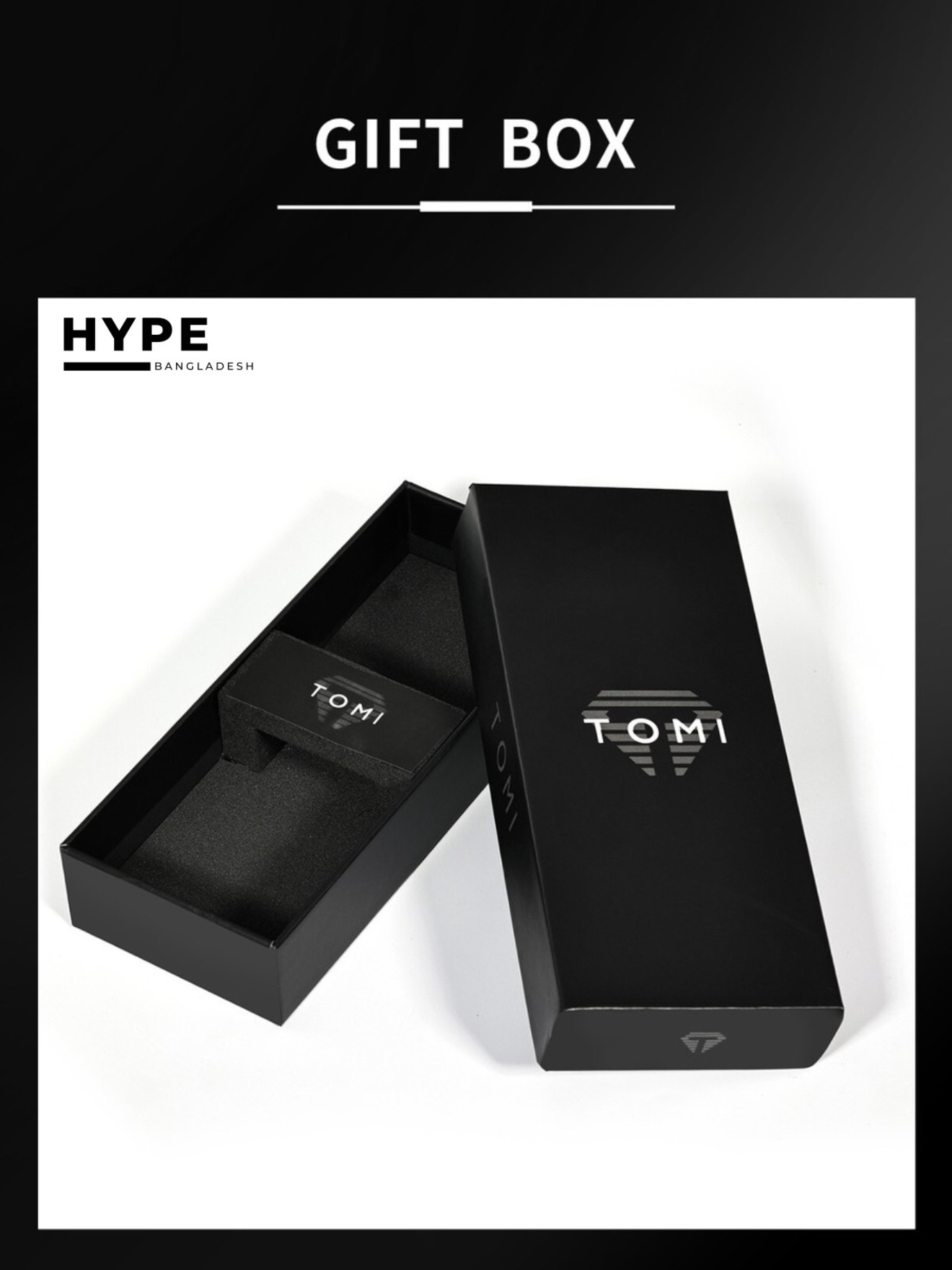 TOMI T-044 Men's Quartz Leather Belt Watch With Date (Black-Rosegold)_img_5